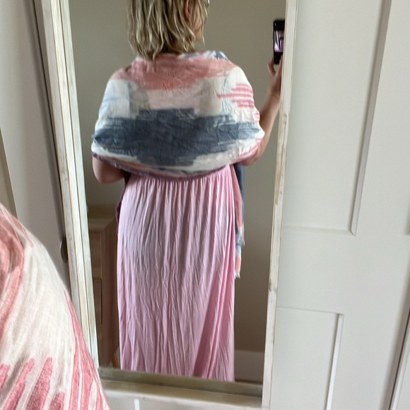 Pastel southwestern scarf - Picture 4 of 4